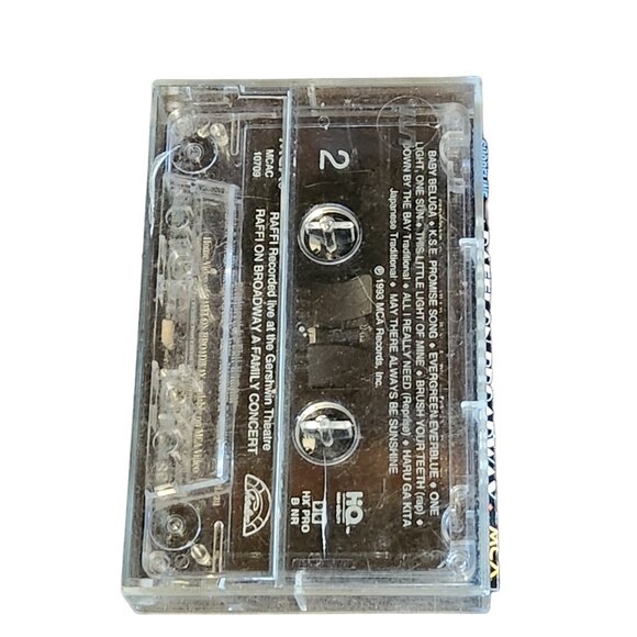 Raffi on Broadway Casset Tape - Picture 2 of 12